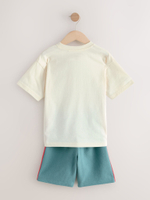 Пижама для мальчика Next E66-485, Молочный, Голубой