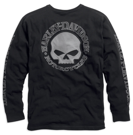 99091-14VM Лонгслив Harley-Davidson® Willie G. Skull