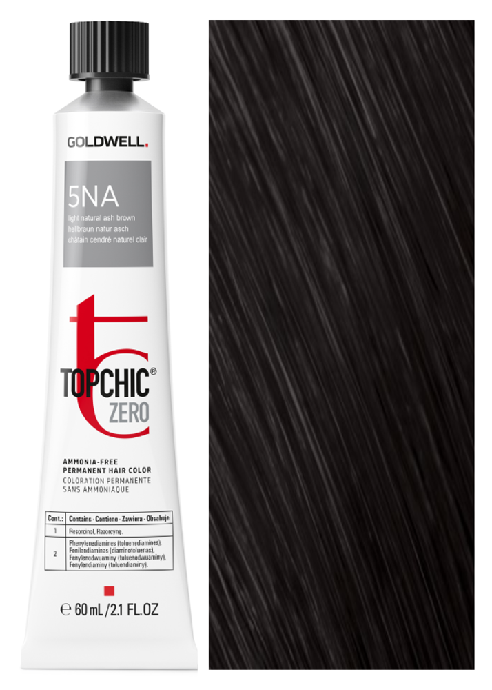 Goldwell Topchic Zero 5NA Натурально-пепельный 60 мл