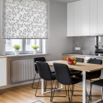 Рулонная штора Глория, 170х120 см, шир.крепл. 124 см, бел, СРШ-01М-2461