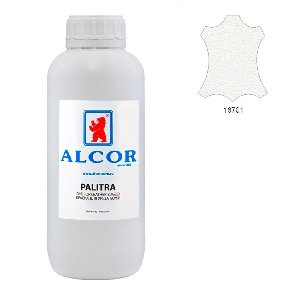 Краска для уреза арт.14354 PALITRA цв.18701 БЕЛЫЙ банка 1л