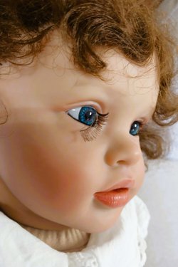 УЦЕНКА Кукла Реборн мягконабивная 65см в пакете (FA-804)