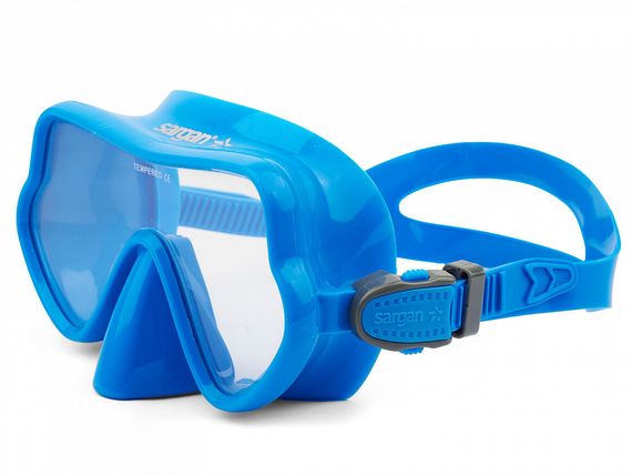 Маска Sargan Баттерфляй Нео голубая