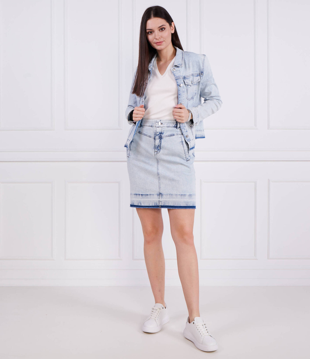 Джинсовая юбка Marc Cain - голубой(US 71.21 D43)