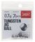 Груз-головки LJ Pro Series TUNGSTEN JIG BALL вольф. разбор. 000,7г 7шт.
