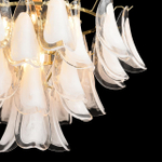 8385/9 NEOCLASSI LN26 141 золото/белый, металл/стекло Люстра E14 9*40W 220V PLUME