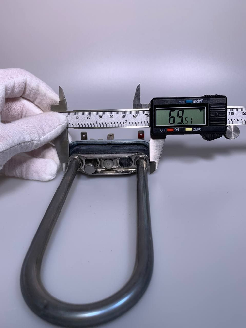 Тэн для стиральных машин S. 800W 144 мм с датчиком подходит для Samsung DC47-00006D (подкова)