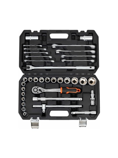 Набор головок и принадлежностей Gigant 1/2 дюйма с комбинированными ключами, 35 предметов GAS-1/2-35