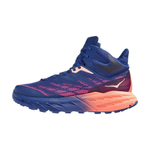 Кроссовки женские HOKA W SPEEDGOAT 5 MID GTX Bellwether Blue / Camellia