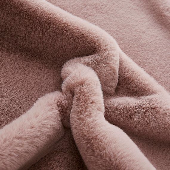 Коврик Плюшевый (пепел роза) 150х150