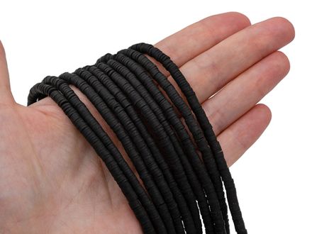 Нить каучуковых бусин 4мм (опт)