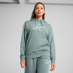 Толстовка женская PUMA ESS SCRIPT Comfort Hoodie TR