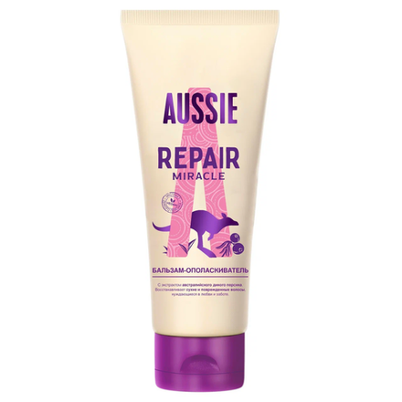 Бальзам ополаскиватель AUSSIE SOS Repair Miracle 200 мл