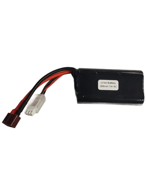 Аккумулятор для mjx m163, m162 , Li-on 2s 7.4В 2000mah mjx - B2S20 , remmo hobby rh1631 , t-plug