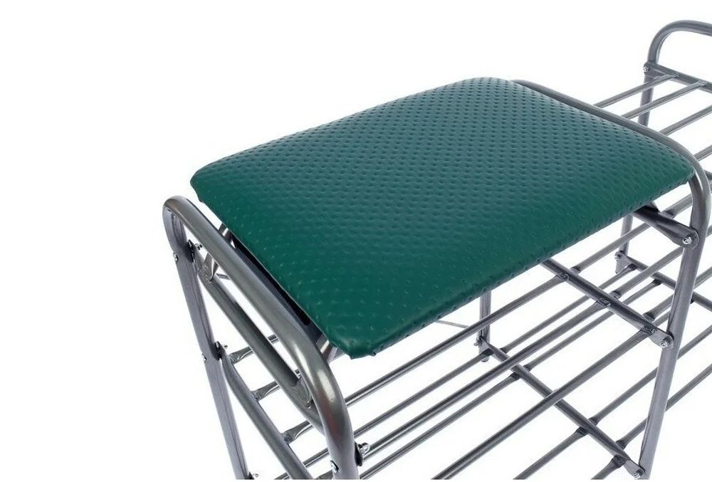 Этажерка для обуви "Люкс ЭТЛ5" (цвет зеленый), Ника