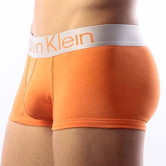 Мужские трусы боксеры Calvin Klein Steel Orange