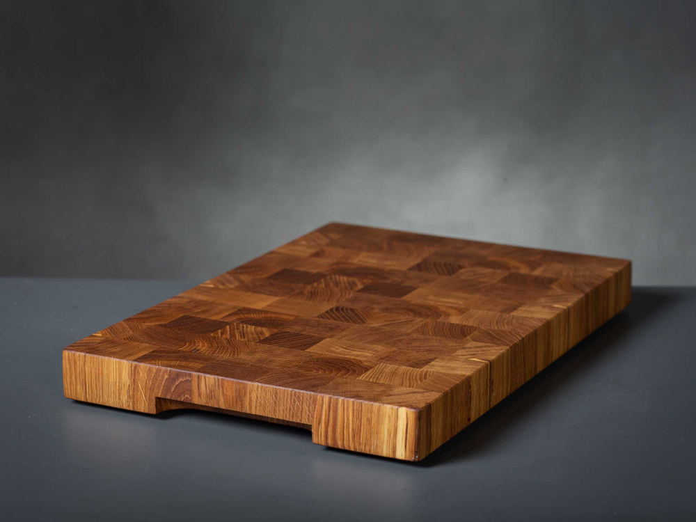 Доска дубовая 460х310х40