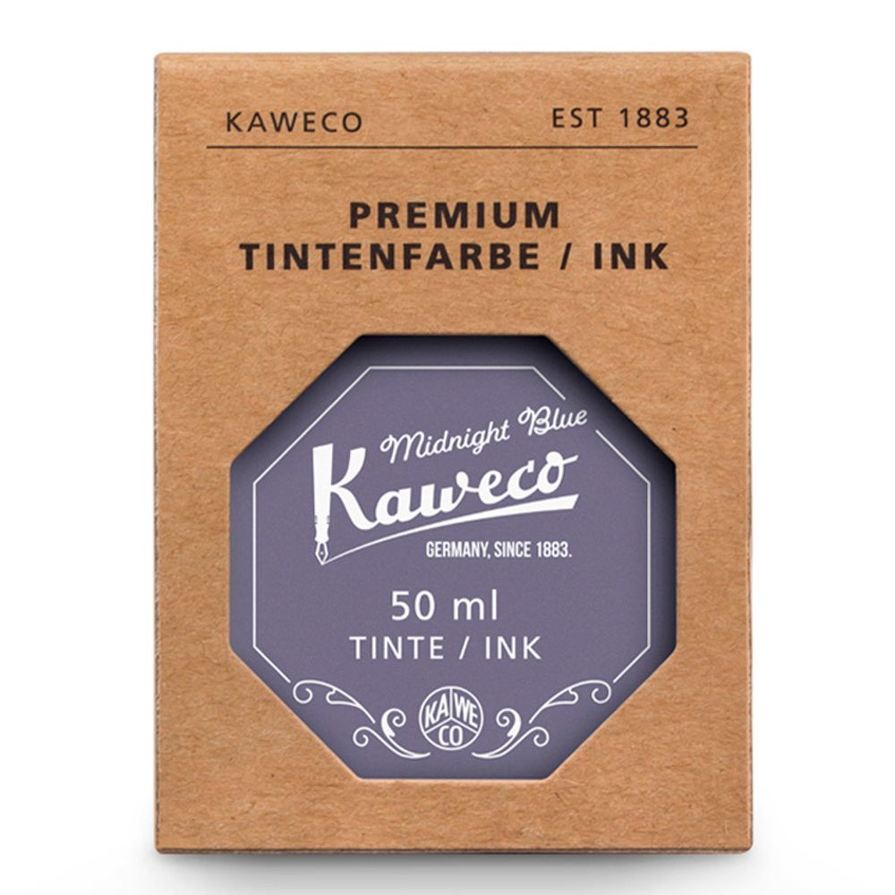 Чернила KAWECO 50 мл Midnight Blue темно-синие (10002192) 1