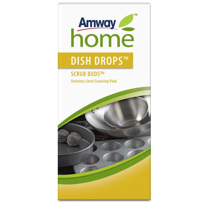 Amway DISH DROPS™ SCRUB BUDS™ Металлические губки, 4шт
