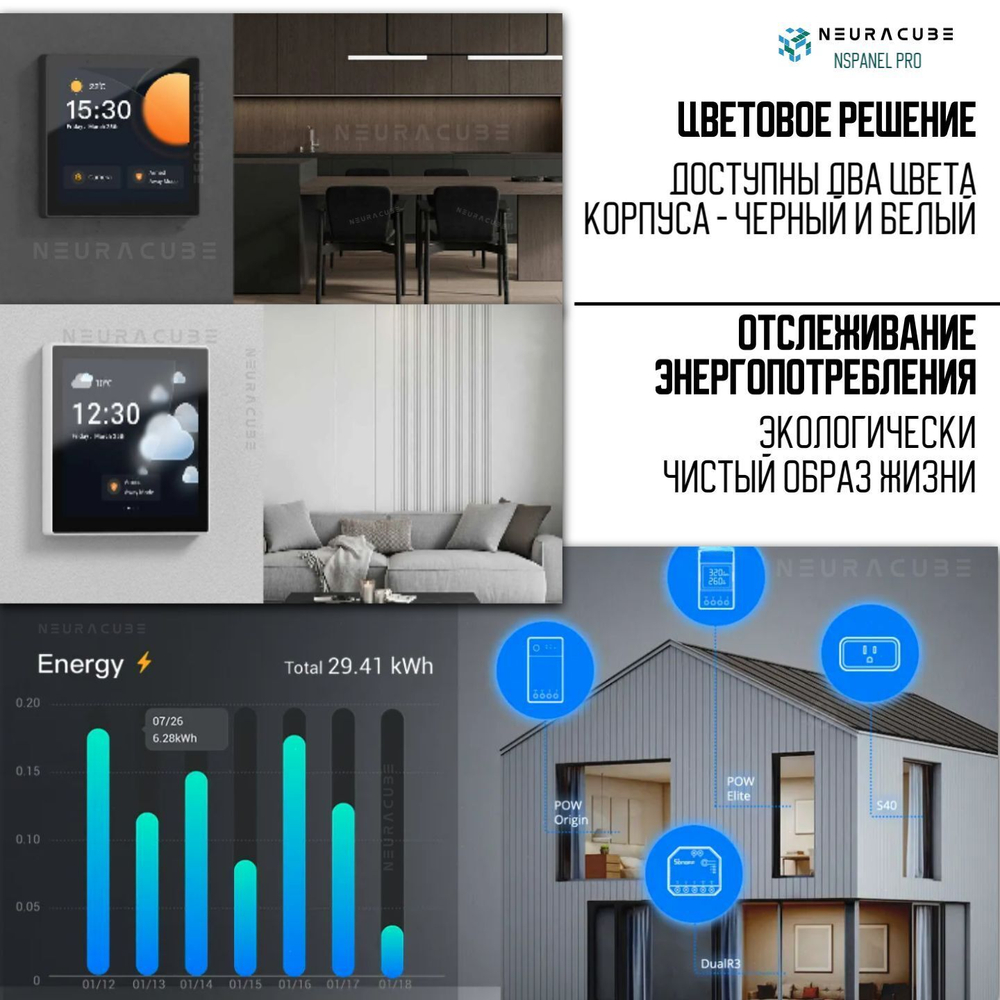 Панель управления Sonoff NSPanel PRO