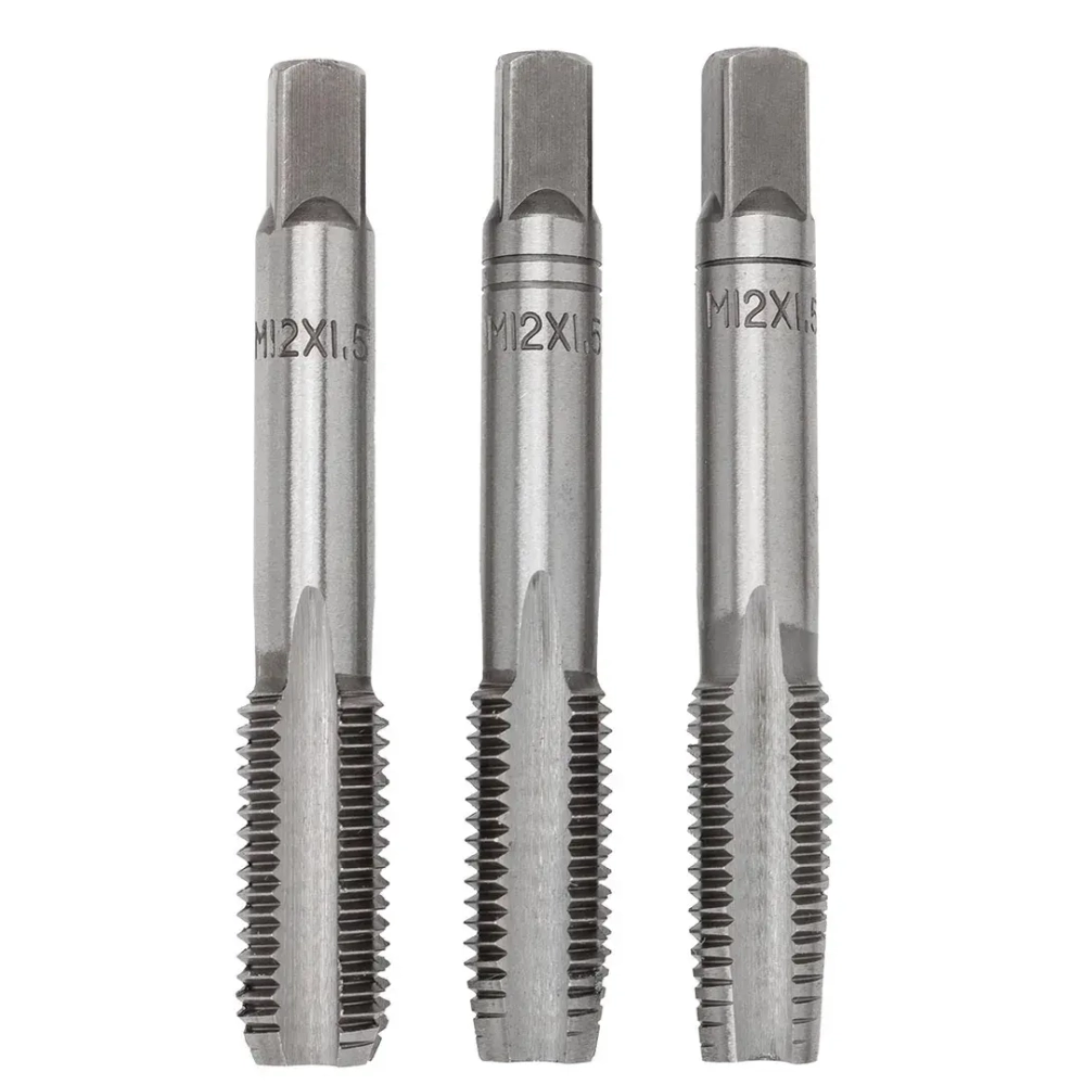 Метчик M12x1,5 (3шт),в пластиковом футляре Forsage F-TAP12x1,5
