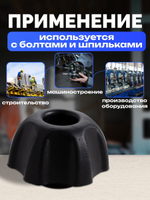 Гайка-барашек М8 х 1,25 сквозная, 2 шт.