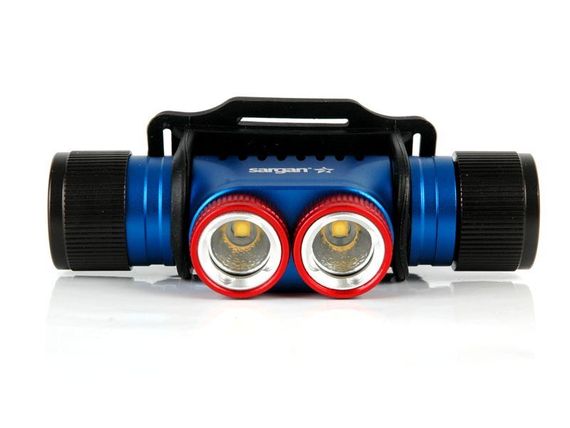 Фонарь подводный налобный Sargan Night Star 900 люмен теплый свет сине-черный
