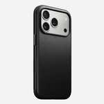 Кожаный чехол Nomad Modern Leather Case для iPhone 17 Pro черный