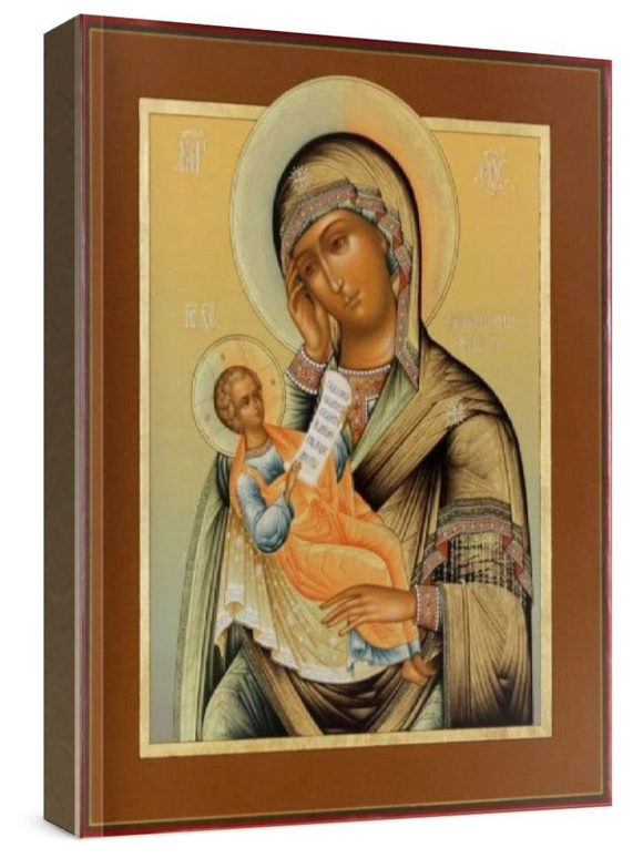 Утоли мои печали (рукописная икона)