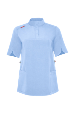 Топ медицинский женский Деликато, скайблю