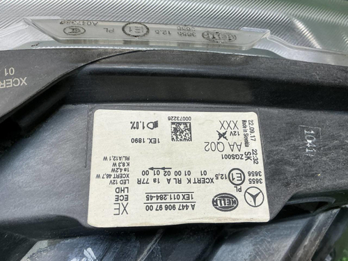 Фара левая Mercedes V w447 (2014-н.в.) LED