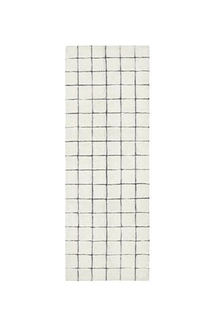 Шерстяной стираемый ковер Lorena Canals Mosaic Natural R (80 x 230 см)