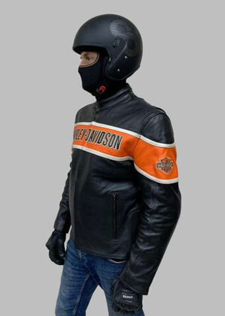 Мотокуртка HARLEY DAVIDSON HD кожа 52