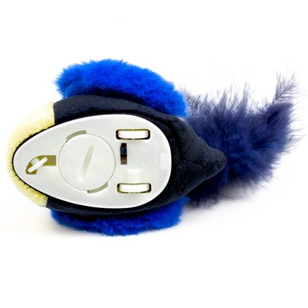 Gigwi SPEEDY CATCH Игрушка для кошек интерактивная Тукан со звуковым чипом 9см