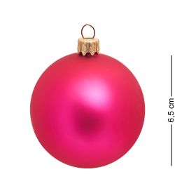 НФШ-1353 Ел. украшение Шар «Рождественский барашек» 65 мм