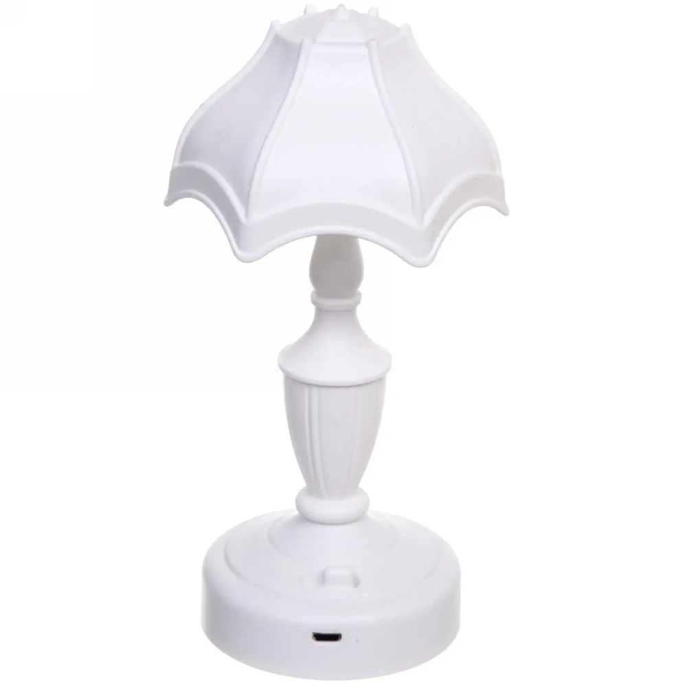 Светильник настольный «Marmalade-Афина» LED 19*9см цвет белый USB