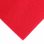 Ковролин НОРК (велюр) на резиновой основе с защитной плёнкой, ширина 2м., 50 кв.м, красный