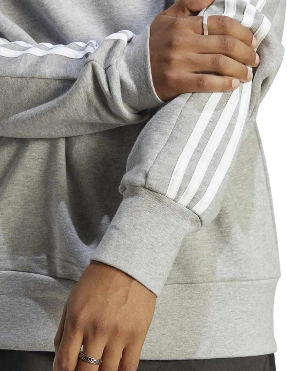 Толстовка Adidas M 3S FT SWT серый
