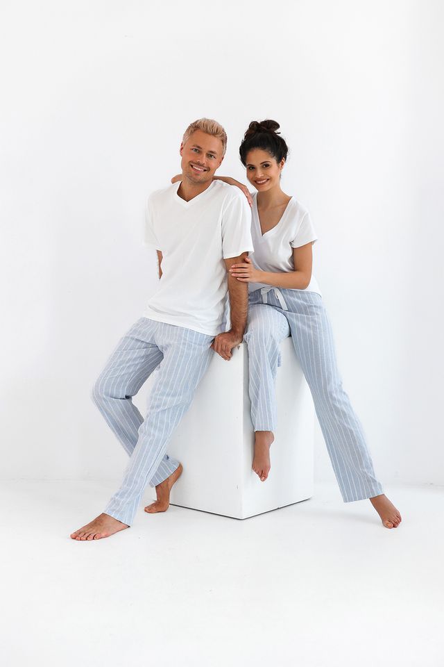 Мужская пижама с брюками David