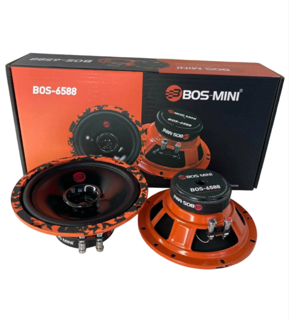 Автоколонки 16см. 6.5" среднечастотники "Комплект2шт" Bos-Mini BOS-6588