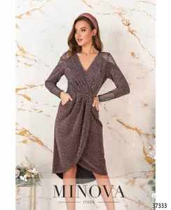 Платье 1154-пудра Minova