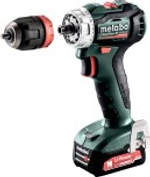 Аккумуляторный шуруповерт METABO PowerMaxx BS 12 BL Quick бесщеточная, без АКБ и ЗУ, Metaloc 601039840