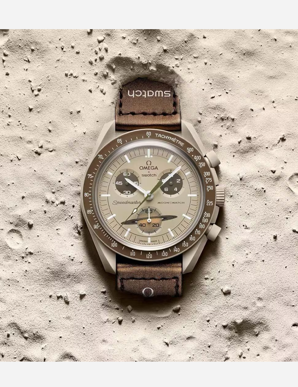 Наручные часы OMEGA x Swatch Moonswatch Saturn