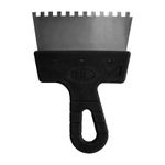 Шпатель 200мм, зуб 8мм, фасадный, нержав., БИБЕР 35214 ---