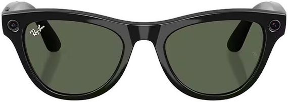 Умные очки RayBan Meta Skyler Gen2 RW4014 Shiny Black/G-15 Green L