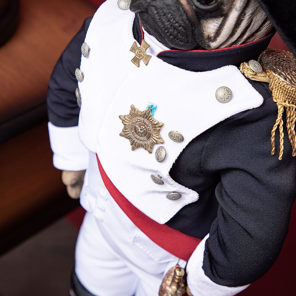 Кукла коллекционная Мопс Бонапарт