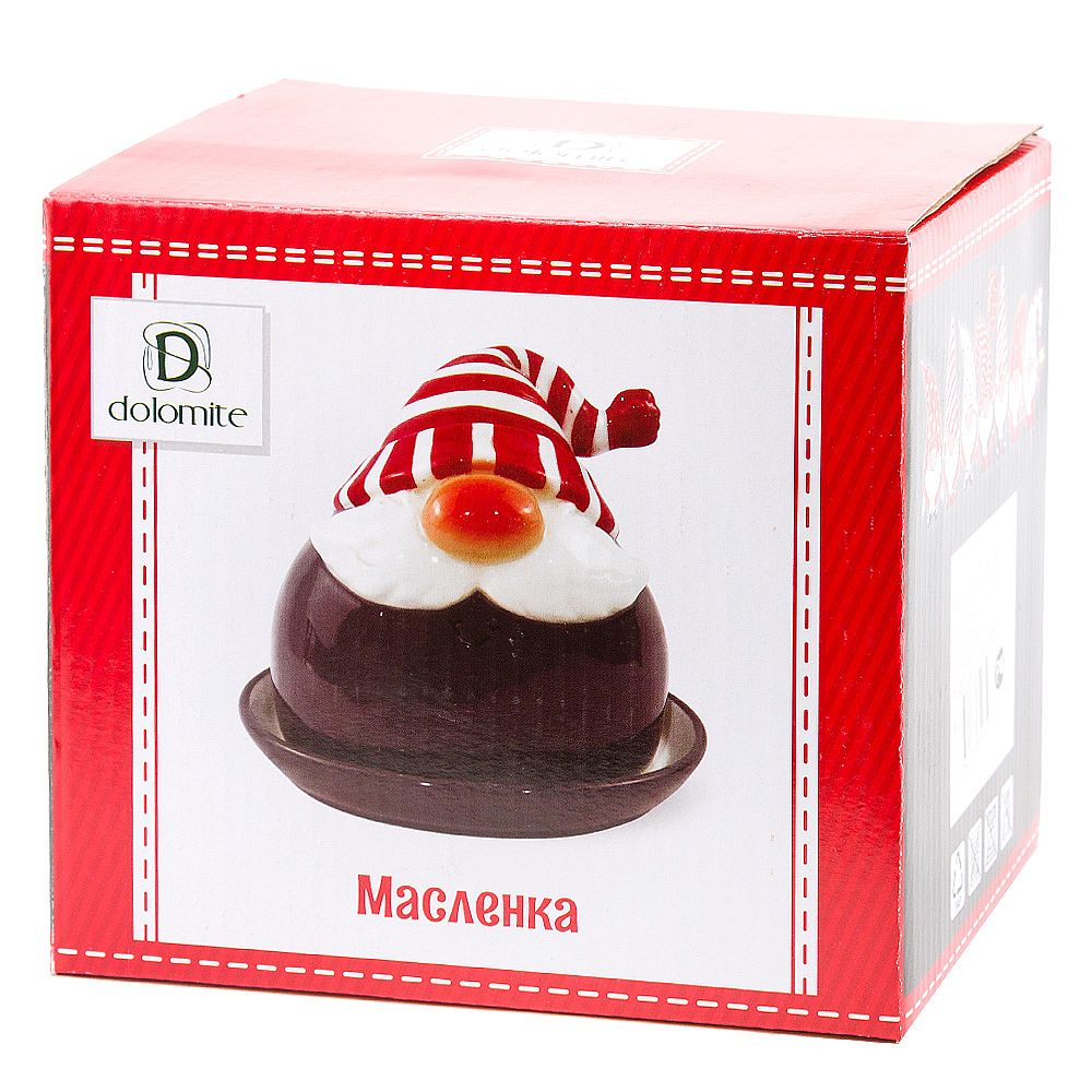 Масленка (фигурная) " " 16*13*13,5см. (подарочная упаковка)
