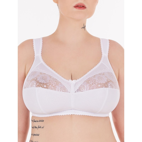 Бюстгальтер Sermija Retro мягкая чаша без каркасов (белый)