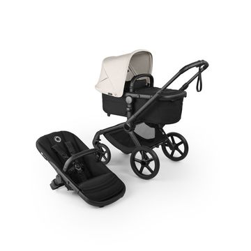 Коляска 2 в 1 Bugaboo Fox 5 Renew (Black/Heritage Black/Misty white)