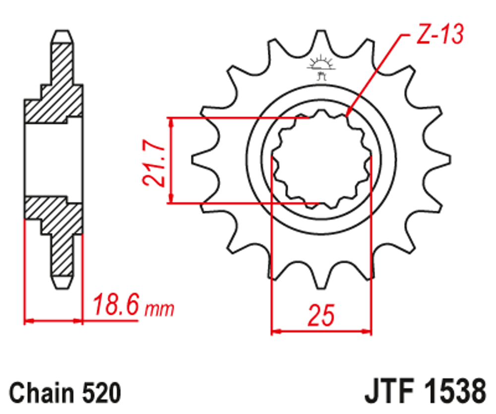 Звезда JTF1538.13